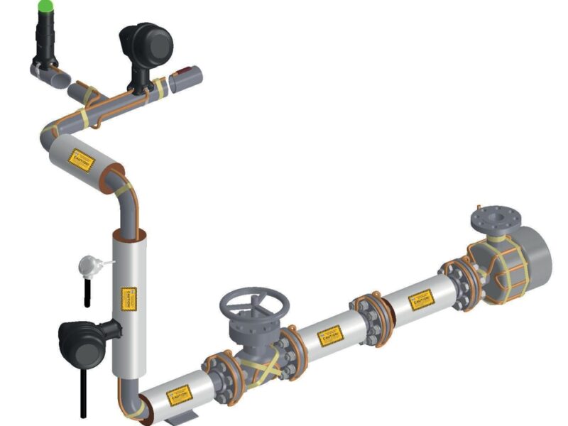 Elektrikli Heat Tracing Döşeme Usulleri thermon